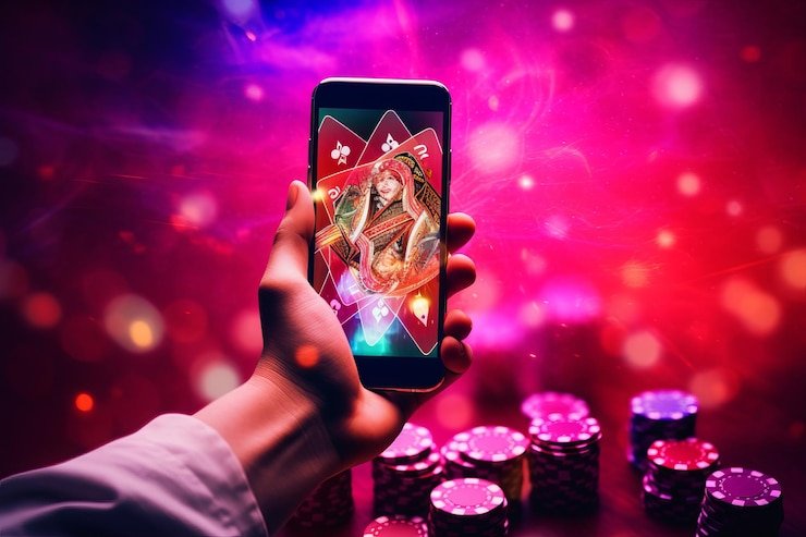 Dashboard saldo akun nagawing di layar smartphone